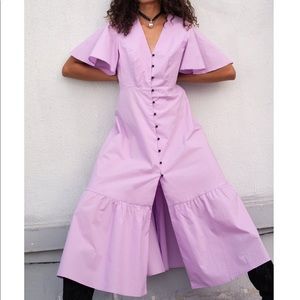 VEDA!  Montana Cotton Lilac Dress (S)